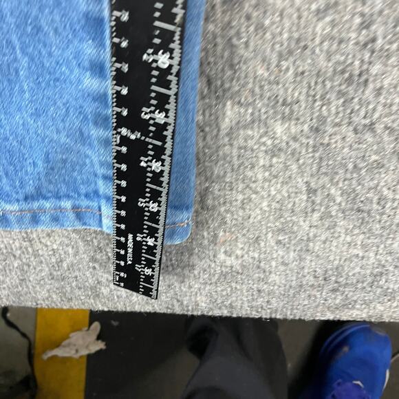 Wrangler Jeans Mens Size 33x38 Blue Cowboy Cut Straight Fit Western Denim - Picture 3 of 10